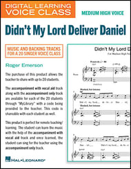 Didn't My Lord Deliver Daniel Vocal Solo & Collections sheet music cover